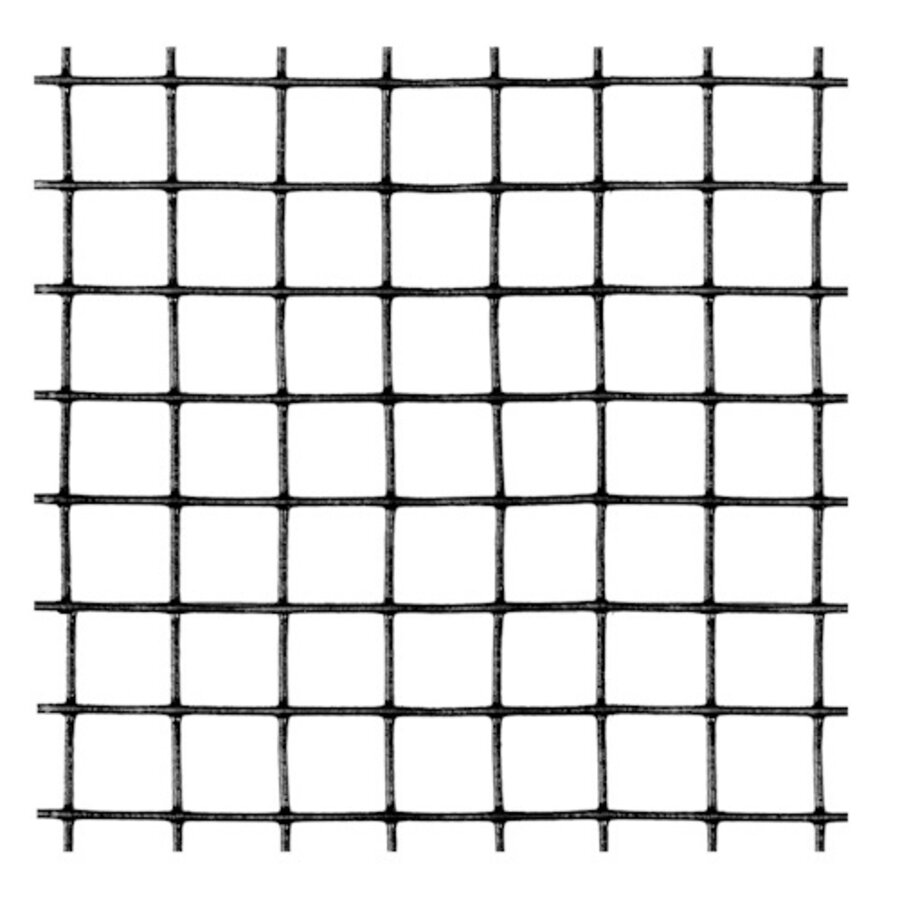 19x19x1.90mm, rol 25 x 0.50 meter ZWART