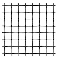 19x19x1.65mm, rol 25 x 0.50 meter ZWART