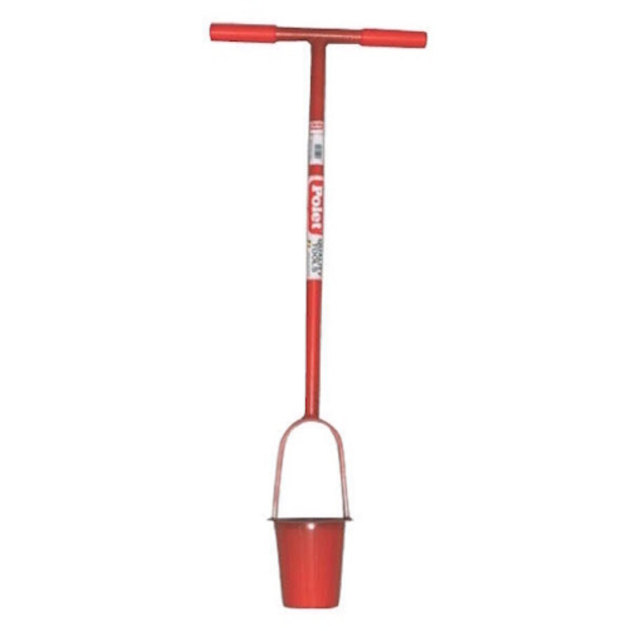 Aardappelpoter compleet met T-steel en voetsteun | Ø 8,2 tot 11 cm