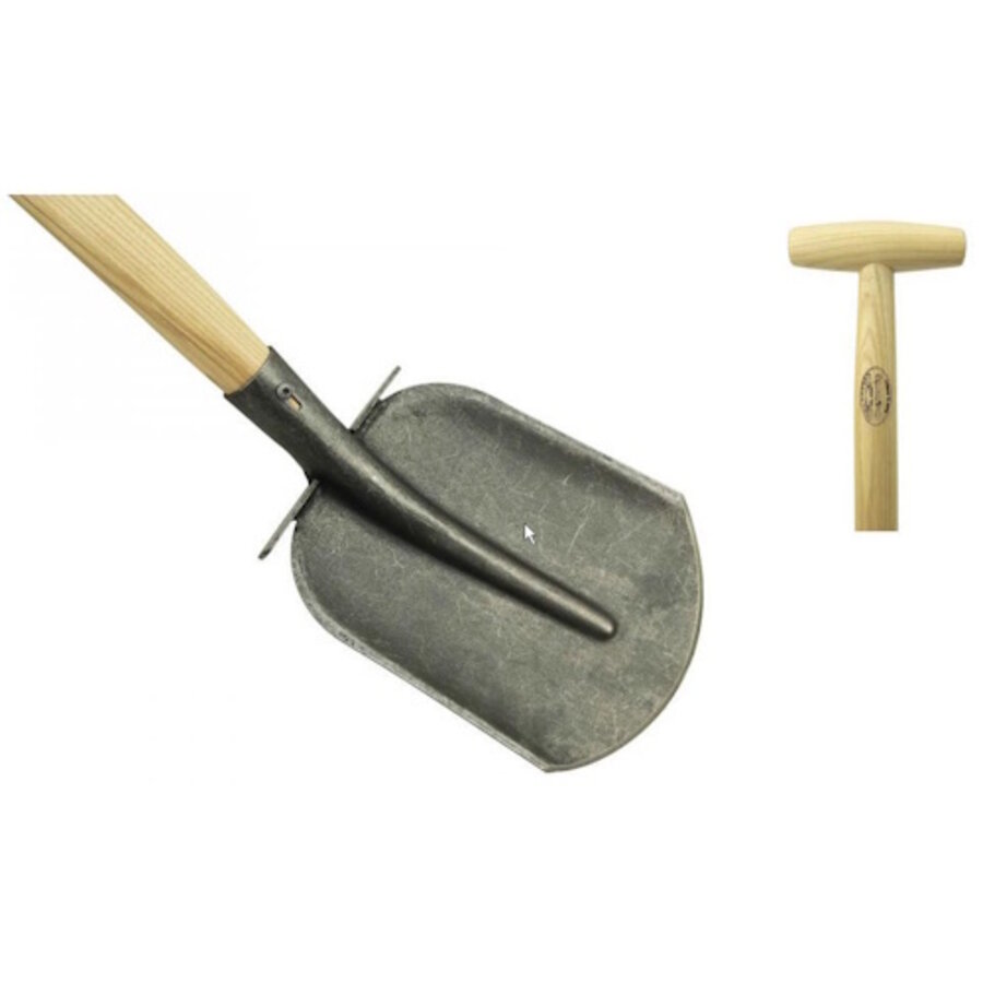 Bats met opstapjes essen steel 1100mm
