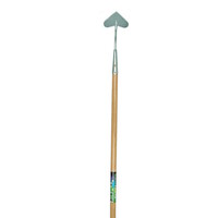 Schoffel hartmodel - verzinkt, 14cm, steel 160cm