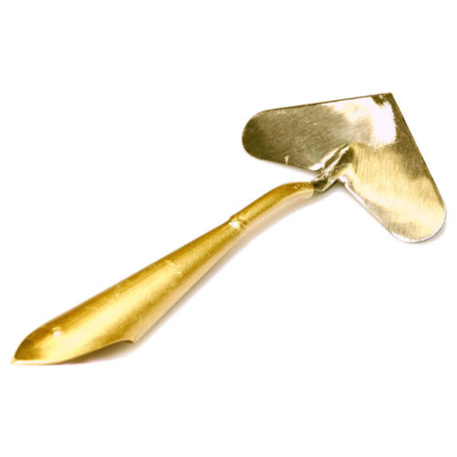 Gesmede hartschoffel zonder steel voor onkruid verwijderen | 20 cm