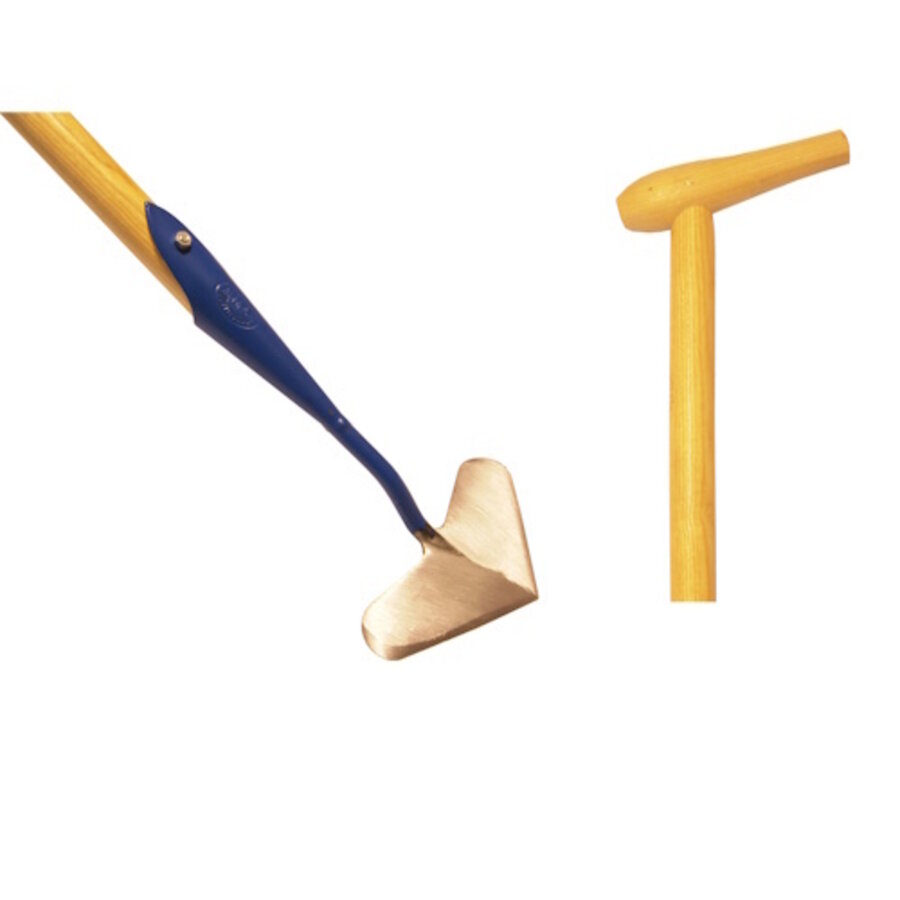 Hartschoffel gesmeed, 16cm, steel 170cm
