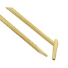 Schoffelsteel 140cm x 28mm vast hilt