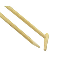 Schoffelsteel 140cm x 28mm vast hilt