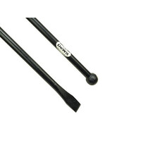 Stootijzer 180 x 2,8 Centimeter Met Knop En Beitel