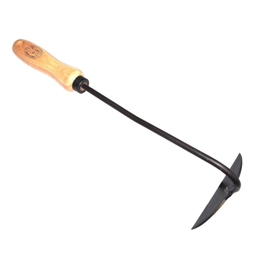 Handhak halve maan gesmeed 14cm essen handvat 14cm
