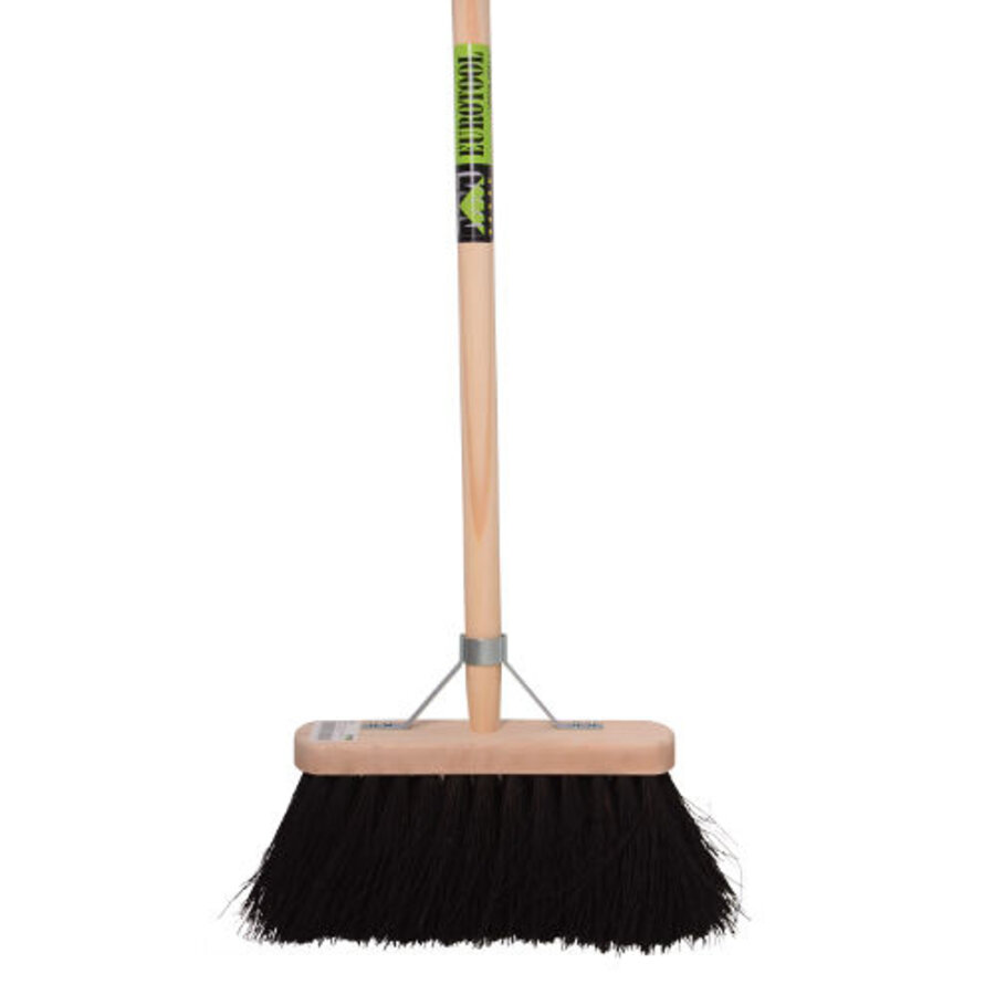 Bezem FSC 29cm met steel 150cm