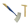 Westlandschoffel 9" essen steel 170cm