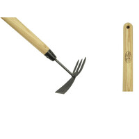 Junior dubbele hak met essen steel 75 cm en dubbele werkzijde