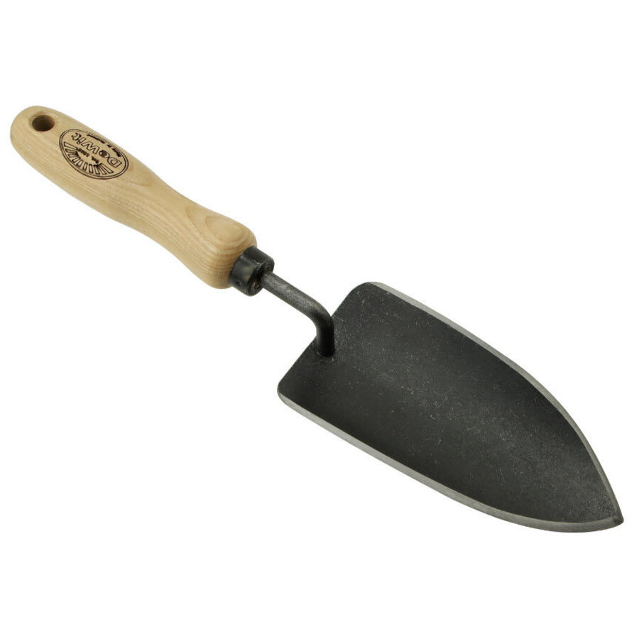 Plantschepje Basic met essenhouten handvat 140 mm