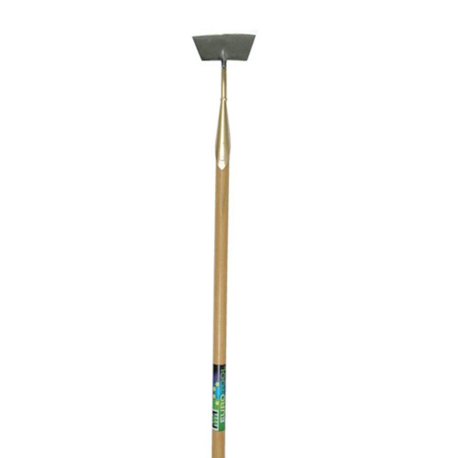 Gesmede rechte schoffel 20 cm met steel van 170 cm
