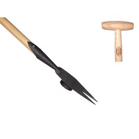 Distelsteker met beschermhuis en essen T-steel | 80 cm