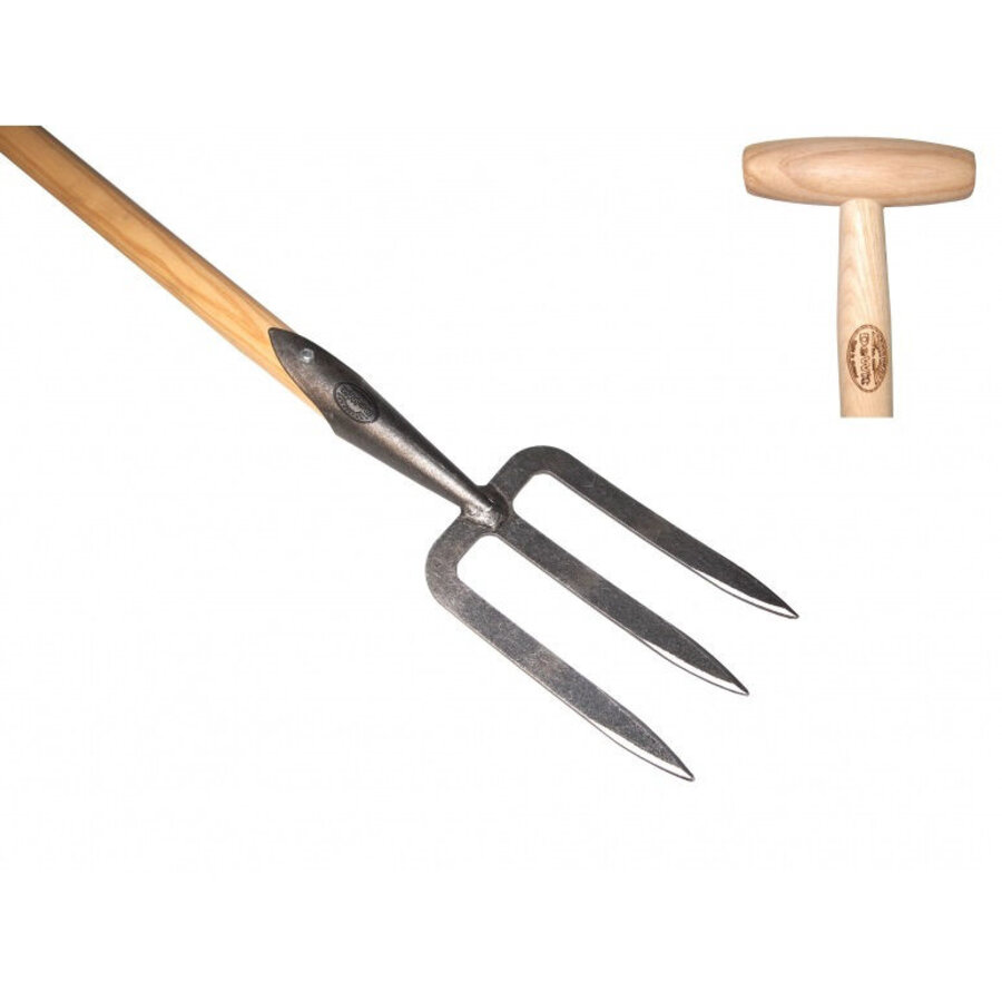 Handgreepje Met Essen T-steel 80 Centimeter