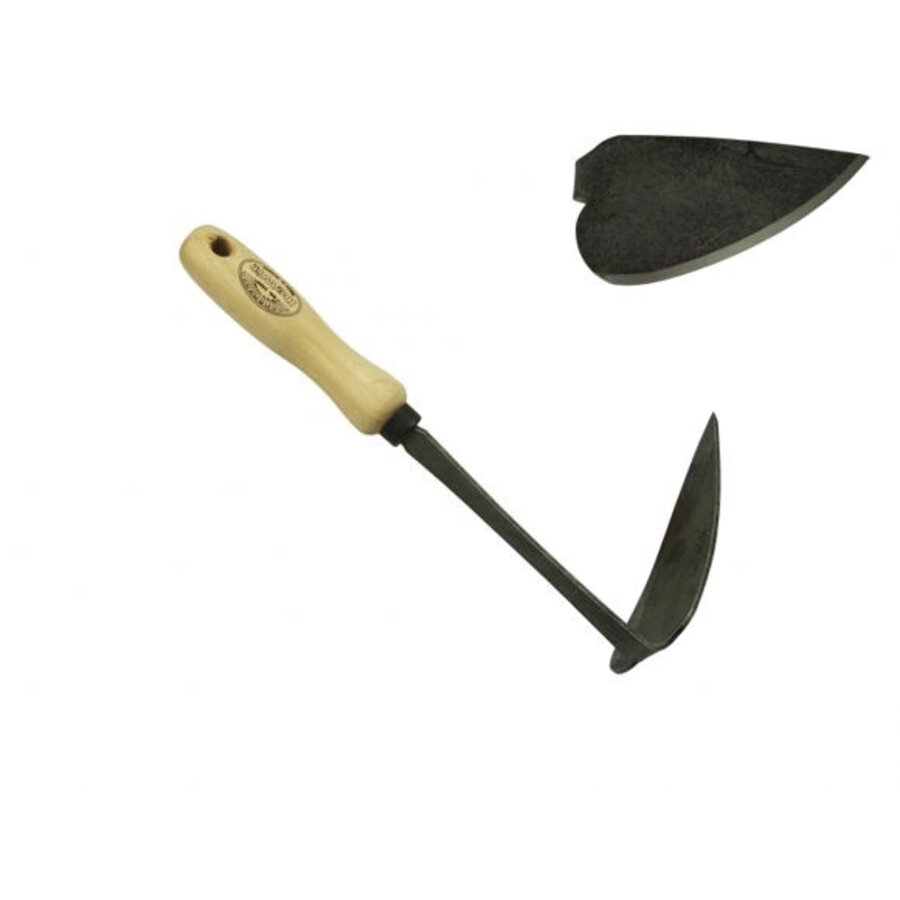 Koreaanse handhak rechts met essenhouten handvat |14 cm