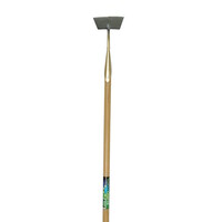 Gesmede rechte schoffel 14 cm met steel van 170 cm
