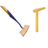 Schoffel gesmeed recht 12cm, steel 170cm