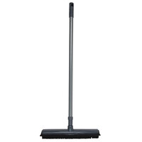 Rubberbezem 31 cm met telescoopsteel 68 tot 120 cm en watertrekker