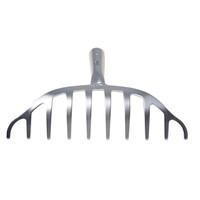 Rozenhark met 10 verzinkte tanden | 24,5 cm | zonder steel