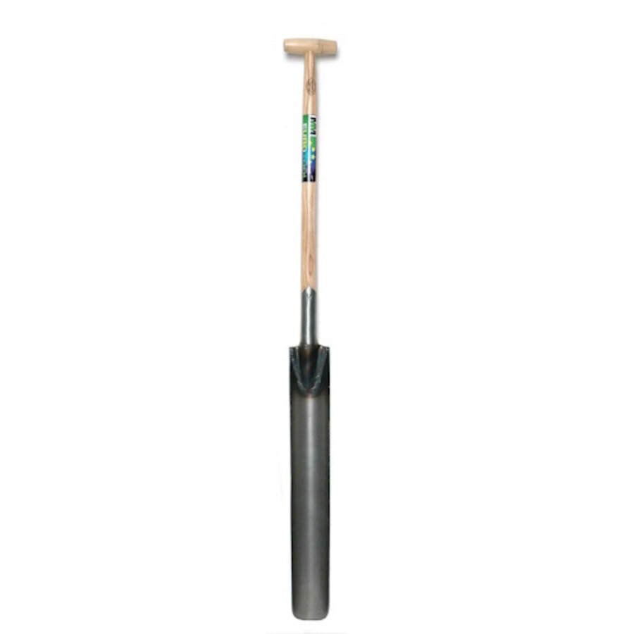 Draineerboor spade, met essen steel 60cm