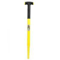 Glasfiber spadesteel 78 cm met dunne aansluitpunt