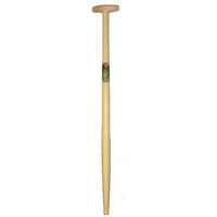 Spadesteel van essenhout 90 cm met doorgestoken hilt voor spade met lip
