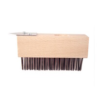 Onkruidborstel met krabber, los