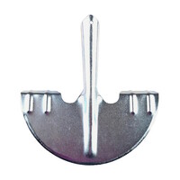 Graskantsteker verzinkt zonder steel