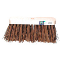 Straatbezem FSC 29 cm met bassine en piassava natuurvezels
