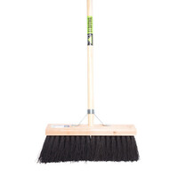 Bezem FSC 41 Centimeter Colombo Zwart Met Steel 140 Centimeter