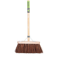 Bezem FSC 29 Centimeter Bassine/Piassava  Met Steel 150 Centimeter