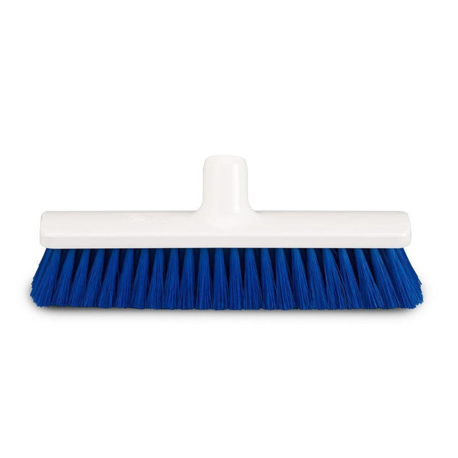 Hygiëne kamer- en zaalveger blauw 40 cm voor professioneel vloeronderhoud
