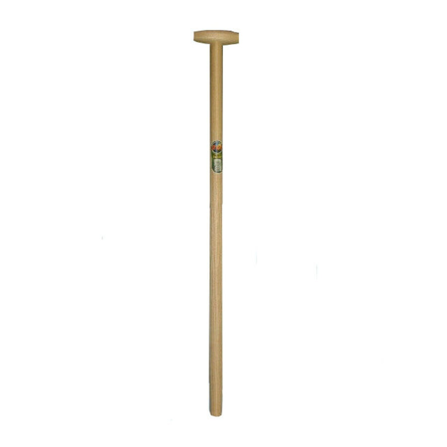 Rechte essenhouten schopsteel 95 cm voor schoppen en batsen