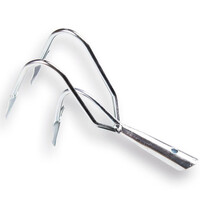Cultivator 3-tands zonder steel | verzinkt metaal | werkbreedte 14 cm