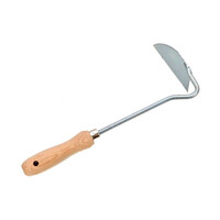 Rechtshandige handschrepel met 12 cm stalen werkblad