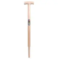 Ingefreesde essenhouten spadesteel 75, 85 of 100 cm