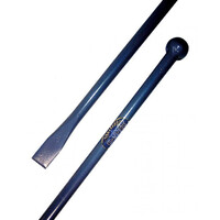 Stootijzer Rond 120 Centimeter Met Knop En Beitel