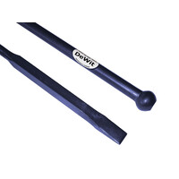 Stootijzer 140 Centimeter Met 40 Centimeter Vierkant Knop En Beitel