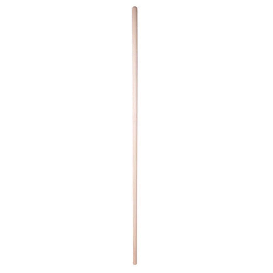 Houten steel voor voerschuif