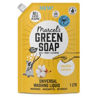 Wasmiddel Kleur Universeel Vanille En Katoen 1000 ML Navulling