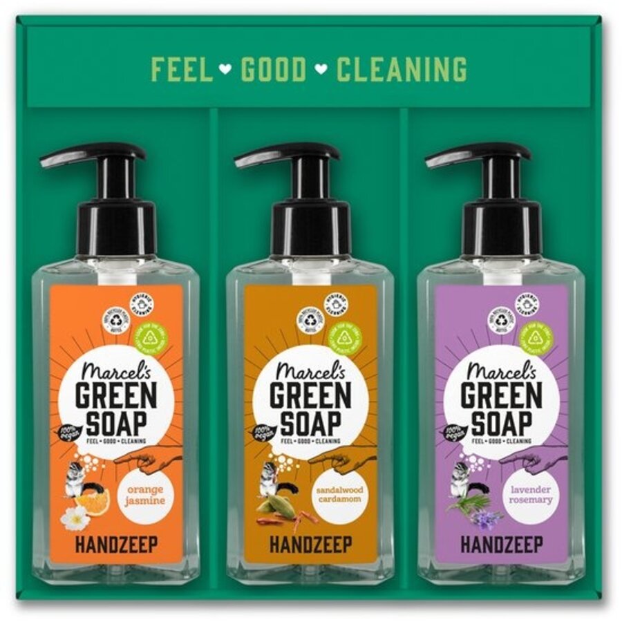 Geschenkset Handzeep 3 Stuks
