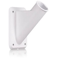 Vlaggenstokhouder kunststof wit