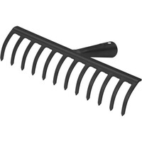 Tuinhark zonder steel | 10, 12, 14 of 16 tanden | 25 tot 40 cm