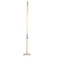 Zware tuinhark met houten steel 160 cm | 8 tot 16 tanden