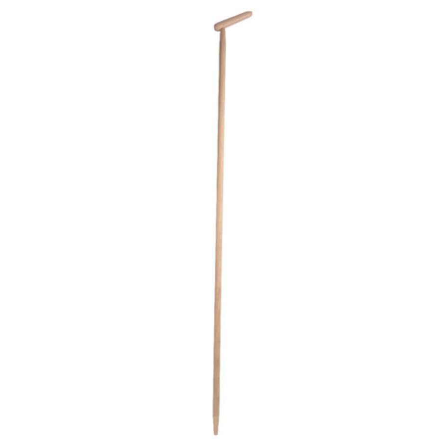 Schoffelsteel van Tauari hout met hilt