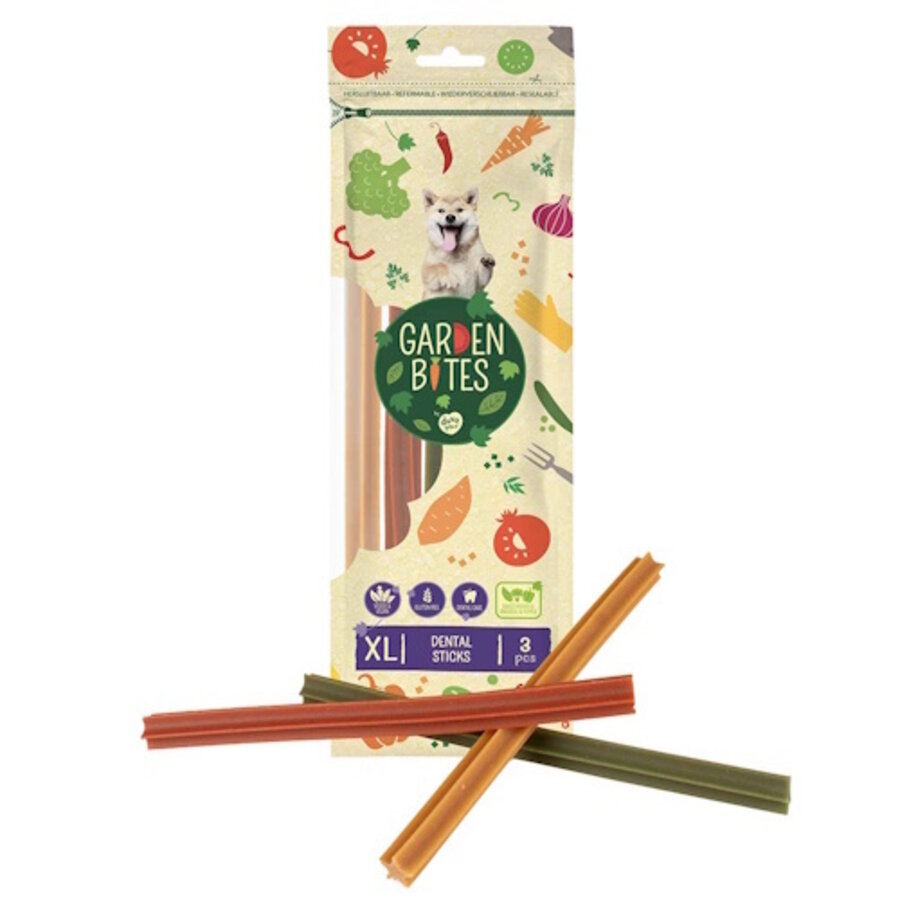 Garden Bites dental sticks XL 25CM - 3 stuks