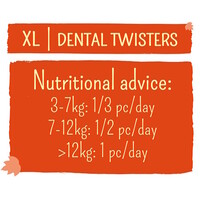 Garden Bites dental twisters XL 25CM - 3 stuks