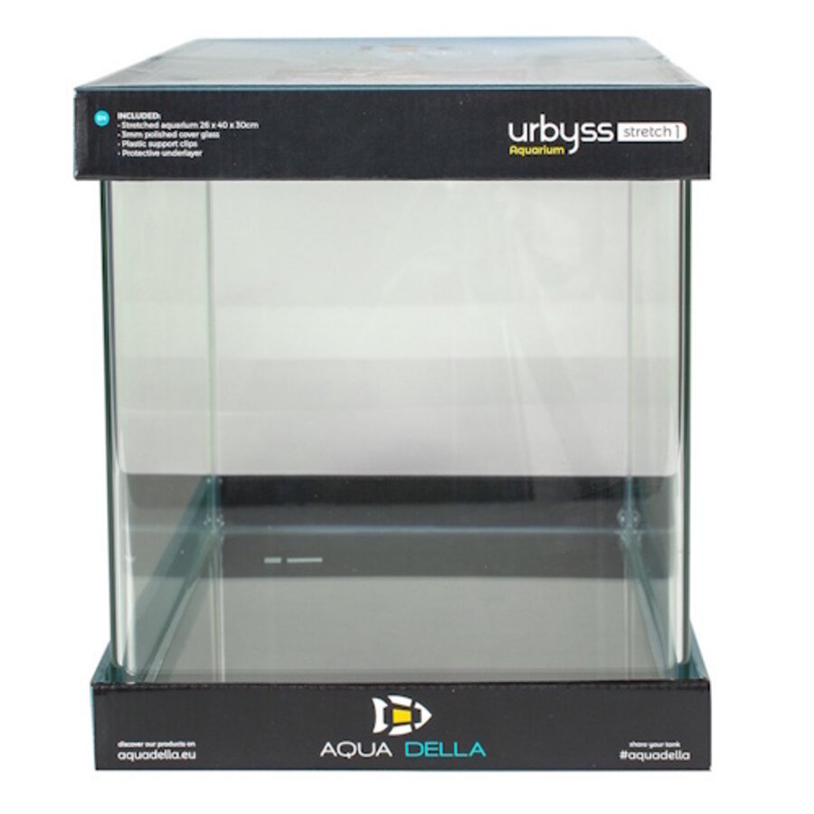 Urbyss Stretch aquarium 30 liter 26 x 40 x 30 cm