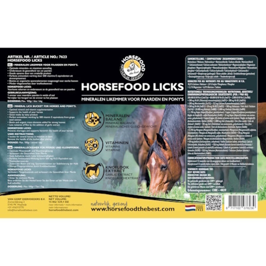 Licks Mineralenemmer 15 kg