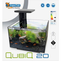 Qubiq 20 Zwart |ca. 32 x 32 x 33,5 cm